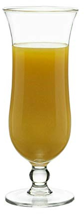 We Can Source It Ltd – Hurricane Cocktail 4 Glasses Polycarbonate Virtually Unbreakable 385ml (13oz) - Plastic Drinkware with Classic Design – Reusable Dishwasher Safe Glasses for Bars, Pubs, Parties