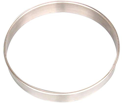 Round Cake Ring 9 Inch, Biscuit Cutter Circle Cookie Cutters Cake Mold Stainless Steel Pastry Ring for Baking Mousse Pancake Tart Muffin