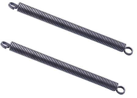 2 Stücke Spannfeder Zugfeder Mit Haken 300mm, Durchmesser 1,0mm, 10mm Außendurchmesser