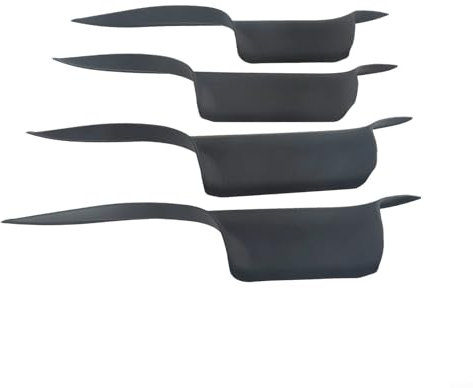 Matte Black Replacement Handles Compatible with For F01/F02 Easy Installation on Front Doors