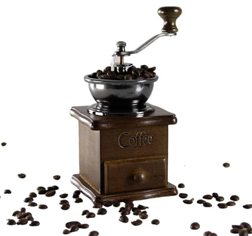 Vintage Kaffeemühle - Manuelle Kaffeemühle, Handkaffeemühlenwalze Aus | Antike Kaffeemühle Mit Handkurbel Aus Gusseisen Für Die Zubereitung Von Mesh-Kaffee, Dekoration, Bestes Geschenk