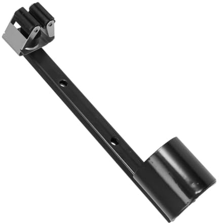 GOOHOCHY Krückenhalter aus Edelstahl für Rollstuhl, Schwarz, Abnehmbar | Stockhalter für Gehstöcke, Glatt ohne Grat, Robust und Formstabil, Geeignet für Krücken Zufälliger Stil