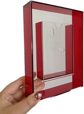OAJABBGE Moderner Acryl Bild Fotorahmenhalter Klarer Und Farbiger Acrylfoto Speicherrahmen