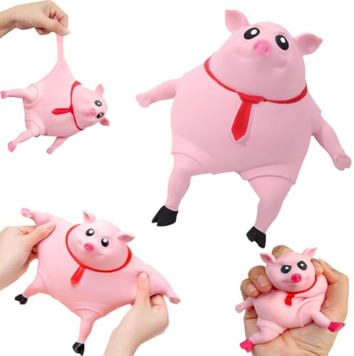 Schweine Quetschspielzeug, Stress Schwein Quetsch Spielzeug, S-tress Schwein S-tress Spiel/Zeug, Kreatives Dekompressions Piggy, Antistress Sch/Wein, Anti Stress Spielzeug für Erwachsene