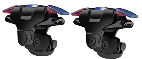 DECORNIJIA Controller für Handy Robuste Spielauslöser für Smartphone Leicht aus Kunststoff Schwarz Installieren für Mobiles Gaming