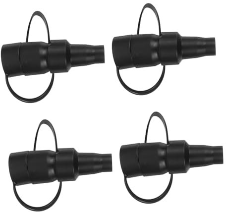 HANABASS 4pcs Inflatable Pump Nozzles Set 3 Sizes Plastic Replacement Attachments for Air Mattress Pool and Sofa Compatible Air Pumps