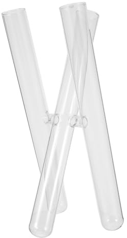 Generic Transparent Glass Test Tube Vase Holder, Propagation Tubes for Hydroponic Flowers, Modern Desktop Plant Propagation Set, Small Floral Bud Container