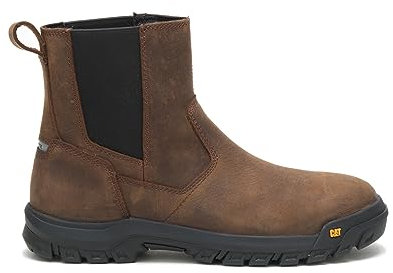Cat Footwear Men's Wheelbase Steel Toe Work Boot, Clay, 10 US