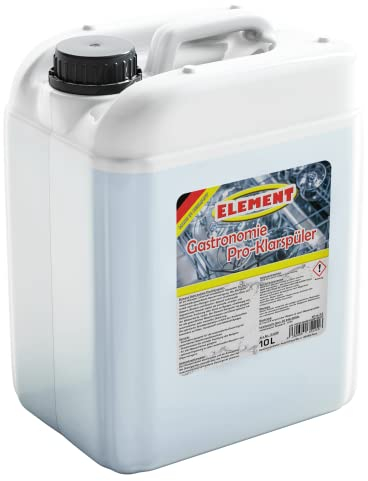Klarspüler für gewerbliche Spülmaschinen flüssig 10 Liter Maschinenspülmittel Profi für gewerbliche Spülmaschinen Geschirrspülmittel Maschinenklarspüler