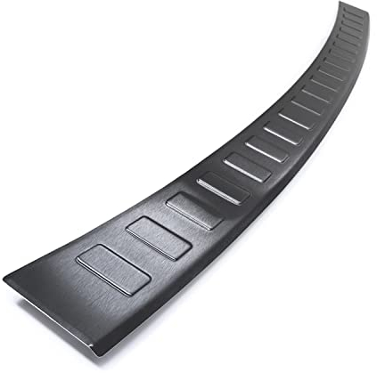 teileplus24 L525 Ladekantenschutz V2A Edelstahl kompatibel mit VW Passat B8 3G Variant 2014-2018 Abkantung, Farbe:Anthrazit gebürstet