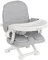 KikkaBoo Alzador de Silla PAPPO, Booster hasta 36 meses, Asiento Elevador Plegable, Bandeja Extraíble, Trona de Viaje Portátil y Ajustable, Compacta, Gris