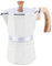 Cafetera Moka, cafetera para estufa, Cafetera Italiana de Aluminio 300 ml 6 tazas, cafetera Moka para espresso clásico para gas, cocina eléctrica o vitro