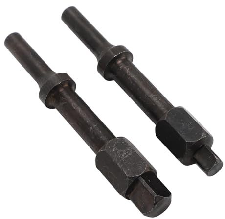 Jiawu 2PCS Pneumatic Bolt Breaker Set, 37315 3/8in & 37316 1/2in Shake 'n Break Pneumatic Bolt Breaker, Sturdy Air Hammer Bits for Frozen and Seized Fasteners Bolts Nuts Removal