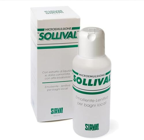 SIRVAL SOLLIVAL Microemulsione Lenitiva – Soluzione Delicata per Comfort e Benessere Intimo Quotidiano – Formula per Mucose Sensibili e Igiene Femminile – 125ml