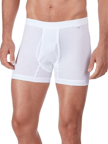 Huber Herren de Luxe Pant kurzes Bein mit Eingriff Hipster, per Pack Weiß (Weiss 0500), XX-Large (Herstellergröße: XXL)