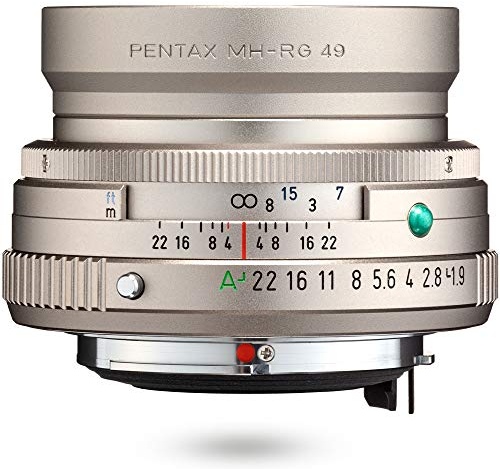 Pentax PENTAX-FA 43mmF1.8 Limited Silber Weitwinkelobjektiv mit leistungsstarker HD-Vergütung, für das PENTAX K-System mit 35 mm Vollformat Sensor, 20150
