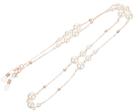 OATIPHO Brillenband aus Kupfer für Damen Brillenkette mit Anhänger Kette für Brillen Brillenband Maskenkette