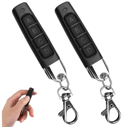Duplicatore di controllo telecomando 4 in 1 2pcs 433/315MHz Duplicatore remoto Duplicator Duplicator Wireless Sostituzione Sostituzione Gate Universale Apri remoto, Duplicatore remoto garage