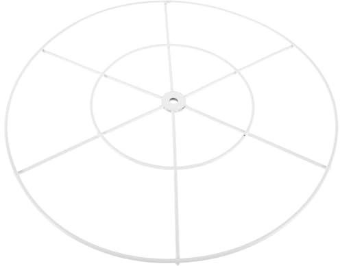 GRIRIW Aro Metálico Redondo de 40 CM para Cortinas de Boda Soporte Tubular de Hierro Resistente para Decoración de Techos Adecuado para Doseles Composiciones Vegetales y Eventos