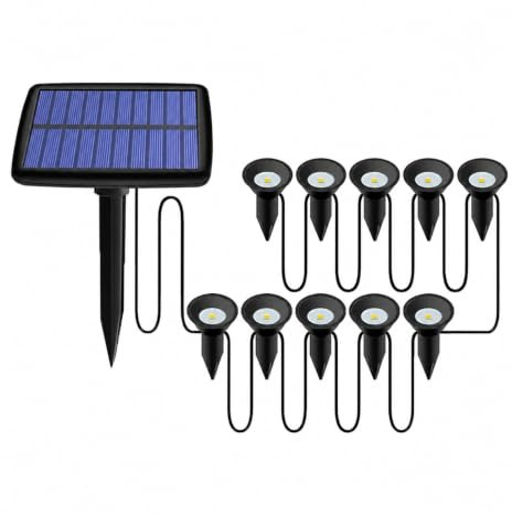 Markljus, 10 I 1 Utomhussolljus Gräsmatta Marklampa(Warm white1)