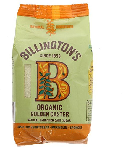 Billingtons Org Golden Caster Sugar 500g x 4 (Pack of 4)