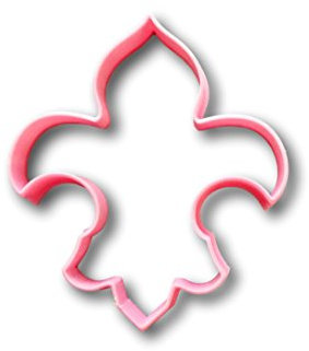 Emporte-pièce en forme de fleur de lys (7,6 cm)