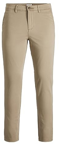 JACK & JONES Jpstmarco Jjbowie Sa Beige Noos Homme Pantalon, Beige, 30