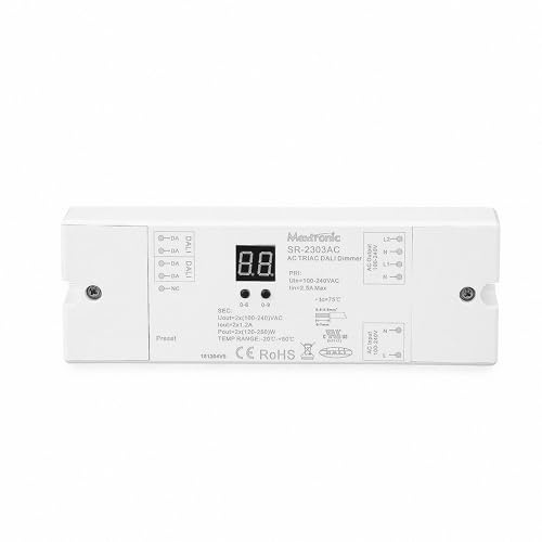 LED CONNEX DALI2Phasen Dimmaktor Phasenabschnit mit 2 Kanal 100-240V AC