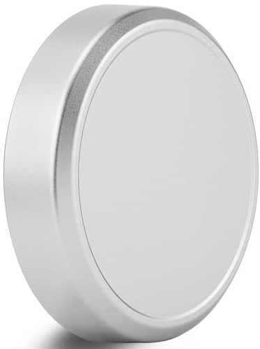 Haoge Cap-X54W Metall Objektivdeckel Silber für Fujifilm X100VI Fuji X100V Kamera Zubehör kompatibel mit Haoge LH-X54W Gegenlichtblende