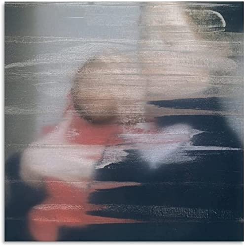XCPORA Gerhard Richter Poster Abstrakte Wandkunst Gerhard Richter Drucke Gerhard Richter Leinwand Gemälde für Heimwanddekoration Bild 50x50cmx1 ohne Rahmen