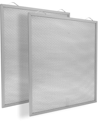 WZKO 99010430-002 Hood Vent Filter 5-Ply Aluminum Grease Filter Compatible Replacement B.roan N.utone Hood 2-Pack