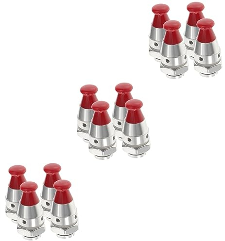 OSALADI 3sets Pressure Limiting Valve Pressure Cooker Exhaust Valve Thickened Fiberglass Safety Release 4pcs*3