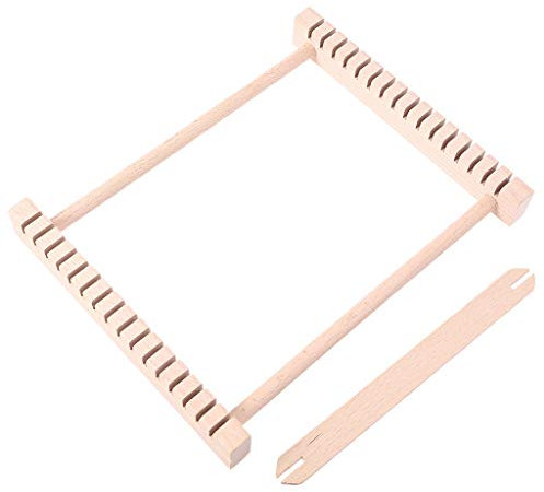 YIZITU Holz Webstuhl Strickmaschine Weben Handwerk Wolle Gestrickte Handwerk Werkzeug Kinder Pädagogisches Spielzeug