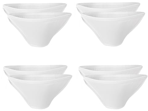 Lot de 8 sacs à fromage, sacs à lait de noix, réutilisables, pour fromage, tofu, yaourt, lait de noix, jus, vin, café, idéal pour les aliments soucieux de la santé et le bricolage