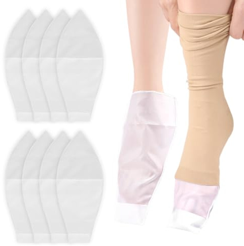 8 PCS Ausilio per Calze a Compressione Aiuto per Indossare Calze a Compressione Aprire le Dita dei Piedi Calzini per Aiutare Anziani Disabili E Donne in Gravidanza a Indossare le Calze