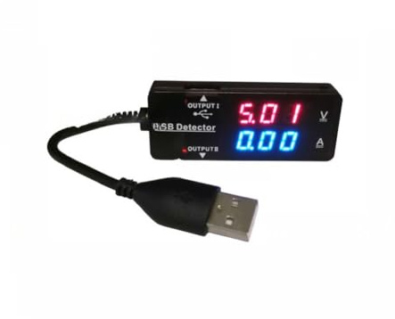 BlissfulAbode YB26VA LCD Digitale USB Voltmetro Amperometro Caricabatterie Rilevatore Indicatore di Monitoraggio USB