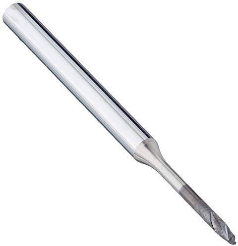 Karnasch 3065450200030180 HSC Mikrofräse aus Hartmetall, mit Radio, eckig beschichtet, < 20 × D