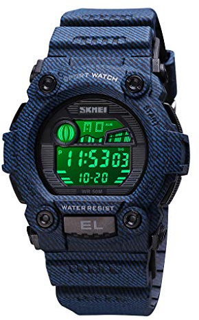 CakCity Boys Camouflage LED Sports Kids Watch Waterproof Digital Electronic Military Wrist Watches for Kid with Luminous Alarm Stopwatch Child Watches Ages 3-10