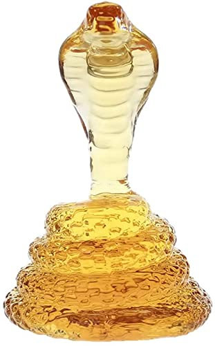 TSTSM Bottiglia di Vino Artigianale, Decanter 500/1000 ml, Decanter per liquori, Bottiglia di Vino Bianco Animale Zodiaco Bottiglia di Vino Personalizzazione Bottiglia di Vino 1000 ml-500ML
