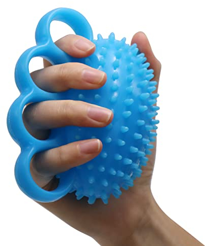 JMbeauuuty Fingerball Trainer, Handtrainer Griffball Stressbälle für Hand, Antistressball Hand Gripper Powerball, Massagebälle für Handtherapie, Lindert Stress
