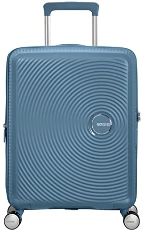 American Tourister Alle Koffer, 55, Blau (Stone Blue), 55, Koffer