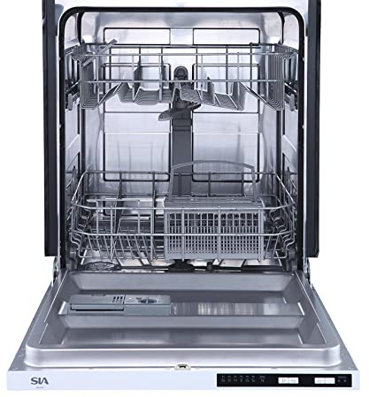 60cm Integrated Dishwasher, 12 Place Settings, 6 Programmes - SIA SBID60
