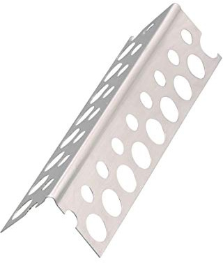 10x Handelskönig Alu-Eckwinkel 200 cm Kantenprofil Kantenschutz GKP Gipskarton Aluminium insg. 20 m Spachtelprofil gelocht
