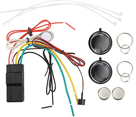 Antidémarrage sans Fil, Verrouillage du Moteur sans Fil, Fréquence 2,4 GHz, Antivol, Basse Tension, pour Véhicule 12 V,Équipement antivol