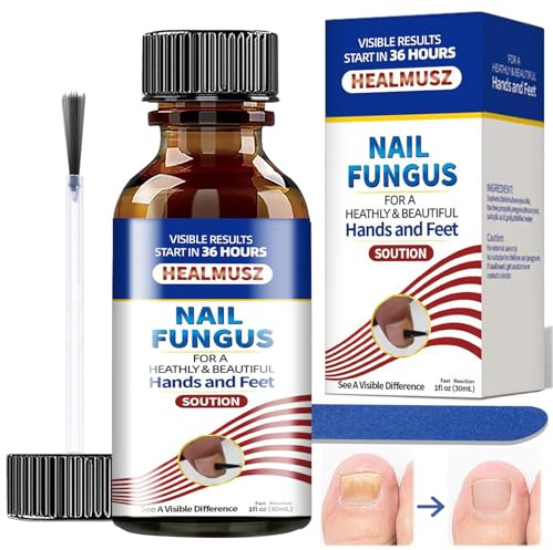 30ml Nail Treatment,Nail Fungus Treatment for Toenail & Fingernails, Protects Thick, Broken And Discolored Nails