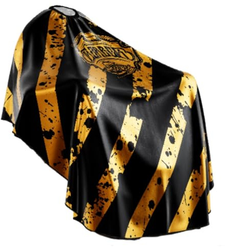 Professional Barber Cape - Hair Cutting Cape with Adjustable Neck Closure, Salon Quality Styling Cape for Hairdressers and Barbers - Barber Shop