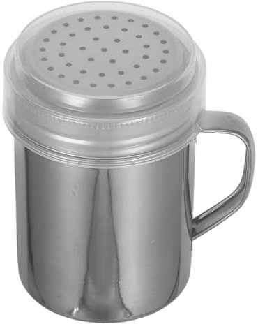 CIYODO Tamizador de Polvo Inoxidable con Mango Agitador de Sal para Cocina para Espolvorear Matcha y Otros Polvos