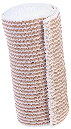 Cinta Deportiva Protectora Elástica Cohesiva Atlética Beige | Algodón y Spandex, Alta Elasticidad y Efecto Protector, para Deportes al Aire Libre