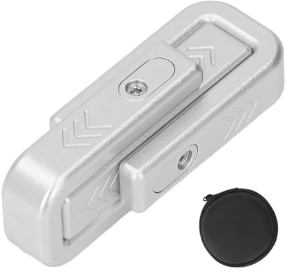 Stressavlastande skjutleksak Dekompression Bärbar skjutbar aluminiumlegering skjutleksak för dagligt liv Kontorshembruk (Silver)