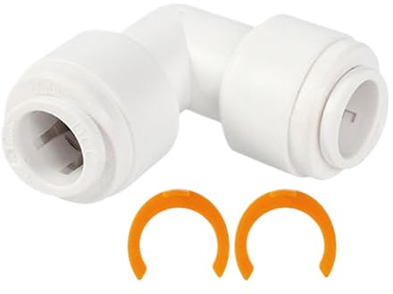 Generico Attacco per Tubo per Camper,Raccord Tubo Universale da 12mm,Gomito Universale per 'Acqua RV | per Collegamento Scarico per Roulotte E Campeggio